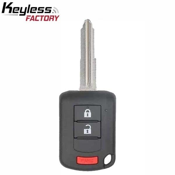 Keyless Factory 2010-2019 Mitsubishi Outlander Lancer / 3-Button Remote Head Key with Shoulder / PN6370B944 / OUCJ16 RHK-MIT-OL03 - main